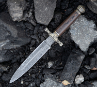 Кинжал из дамасской стали купить на сайте koval-knife.shop